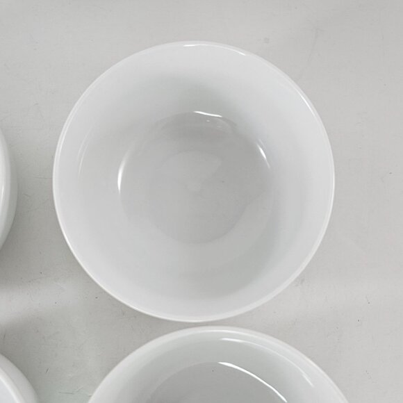 Set Of 4 Tabletops Gallery Umbria White Bowls Dishwasher Microwave Safe - Picture 4 of 12